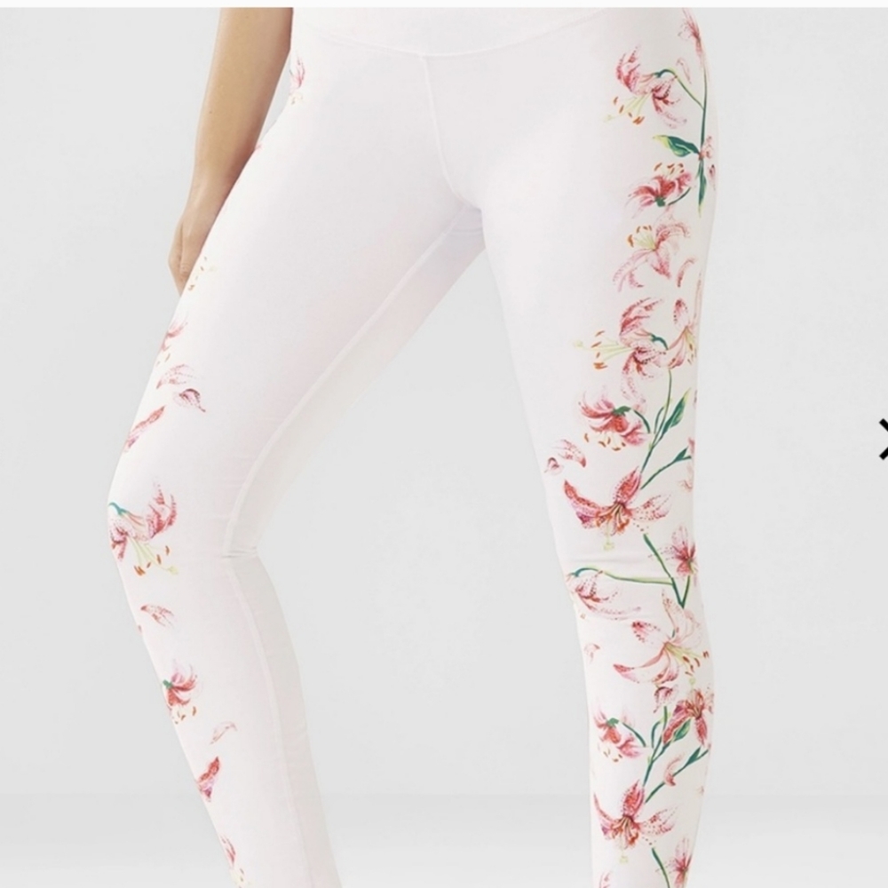 Fabletics Mid-Rise PowerHold Full Length Leggings